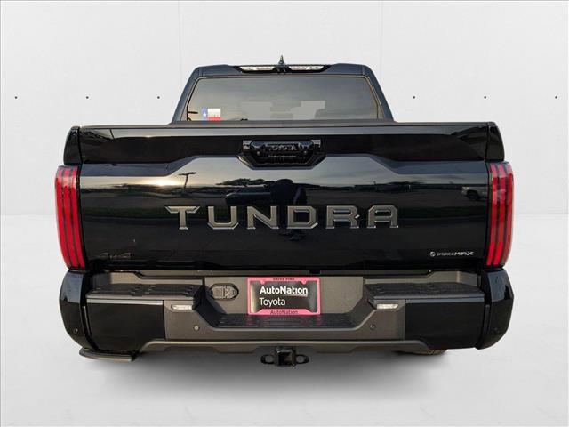 Photo of 2025 Midnight Black Metallic Toyota Tundra Hybrid