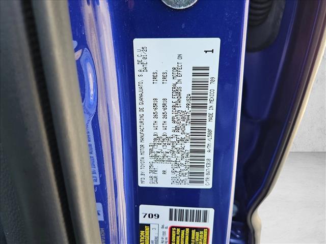 Photo of 2025 Blue Crush Metallic Toyota Tacoma
