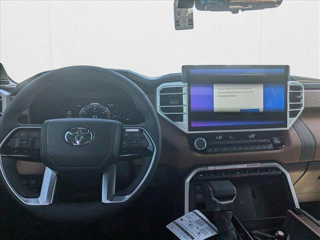 Photo of 2025 Midnight Black Metallic Toyota Tundra Hybrid