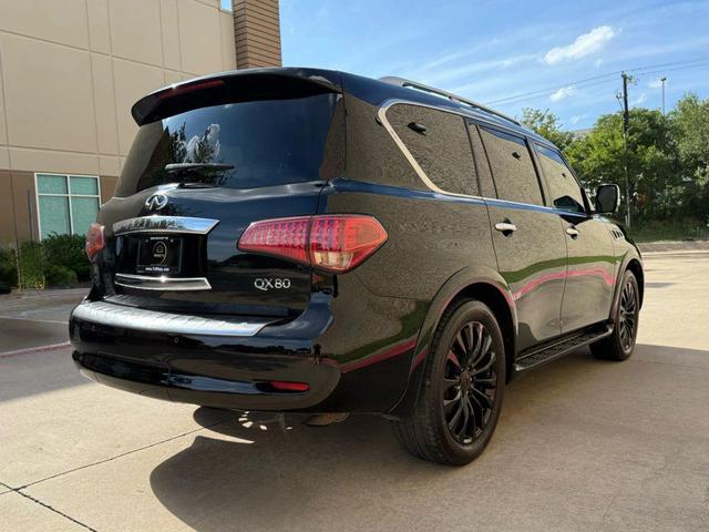 Photo of 2016 Black Obsidian INFINITI QX80