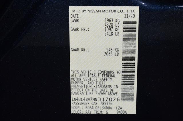 Photo of 2021 Deep Blue Pearl Nissan Altima