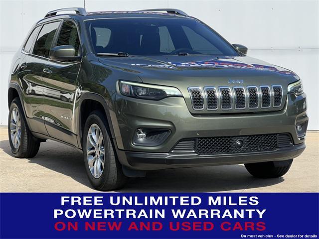 Photo of 2021 Olive Green Pearlcoat Jeep Cherokee