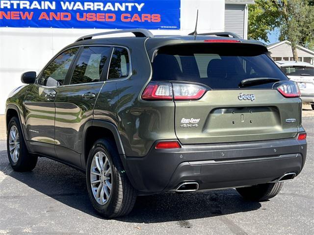 Photo of 2021 Olive Green Pearlcoat Jeep Cherokee