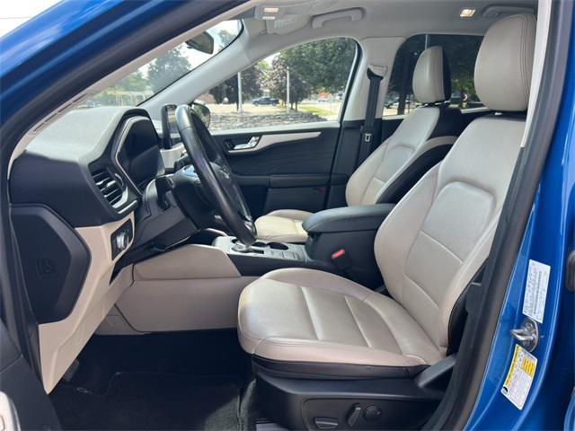 Photo of 2021 Blue Metallic Ford Escape