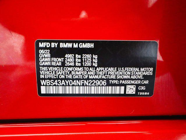 Photo of 2022 Toronto Red Metallic BMW M3