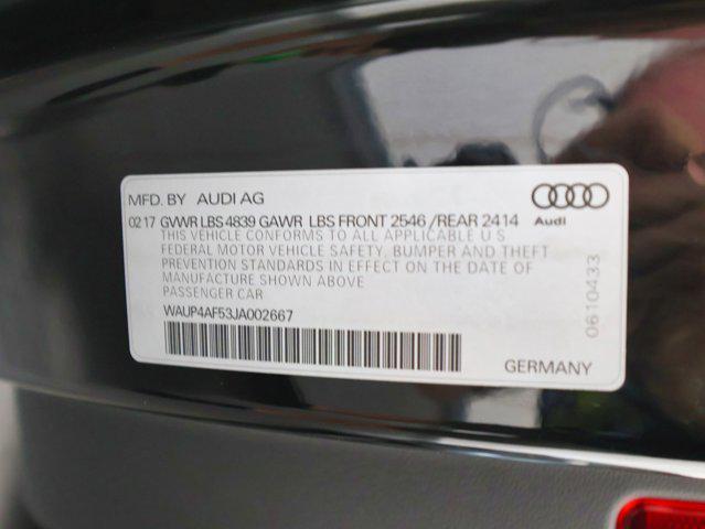 Photo of 2018 Black Metallic Audi S5