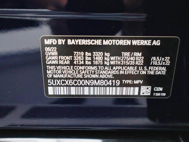 Photo of 2022 Tanzanite Blue II Metallic BMW X7