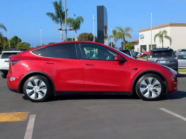 Photo of 2021 Red Multi-Coat Tesla Model Y