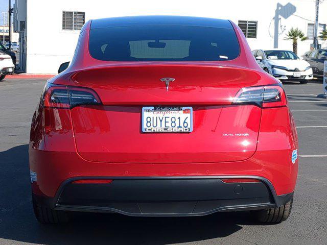 Photo of 2021 Red Multi-Coat Tesla Model Y