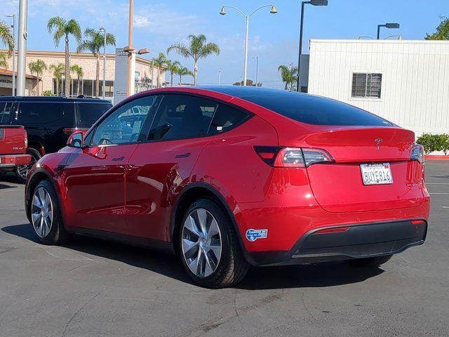 Photo of 2021 Red Multi-Coat Tesla Model Y