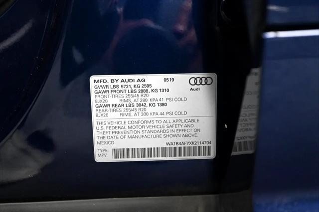 Photo of 2019 Blue Audi SQ5