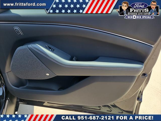 Photo of 2025 Shadow Black Ford Mustang Mach-E