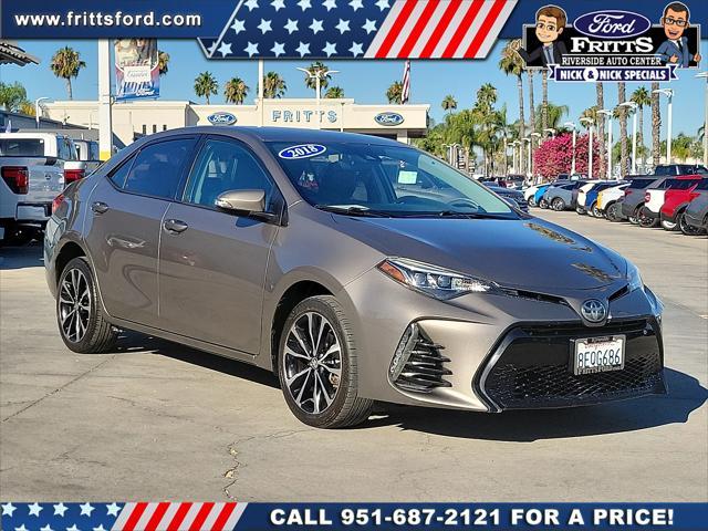 Photo of 2018 Falcon Gray Metallic Toyota Corolla