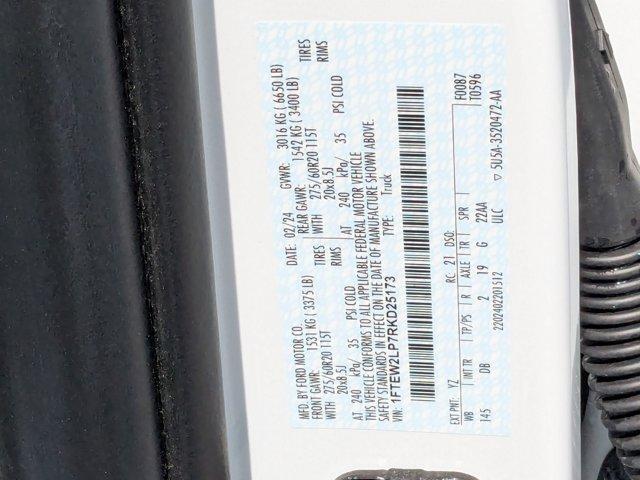 Photo of 2024 Oxford White Ford F-150