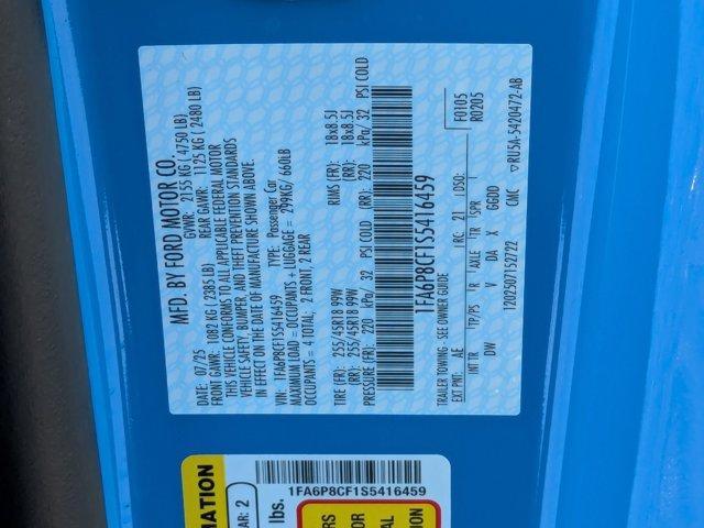 Photo of 2025 Grabber Blue Metallic Ford Mustang