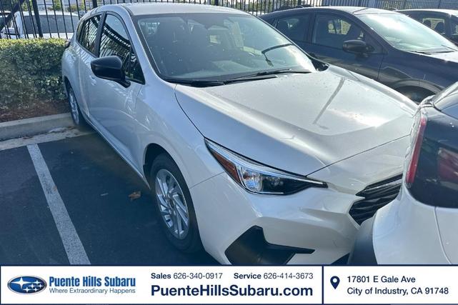 Photo of 2025 Crystal White Pearl Subaru Impreza