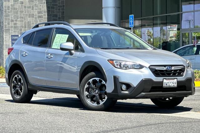 Photo of 2021 Ice Silver Metallic Subaru Crosstrek
