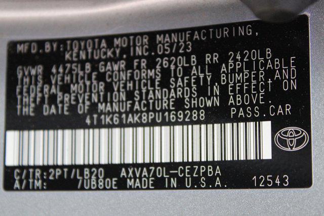 Photo of 2023 Gray Toyota Camry