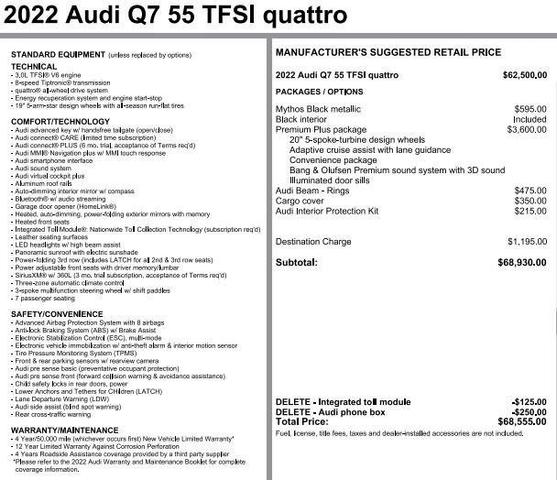 2022 Audi Q7