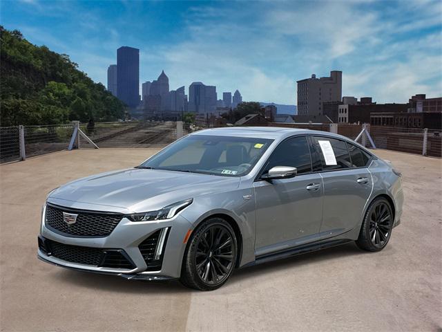 Photo of 2024 Argent Silver Metallic Cadillac CT5-V