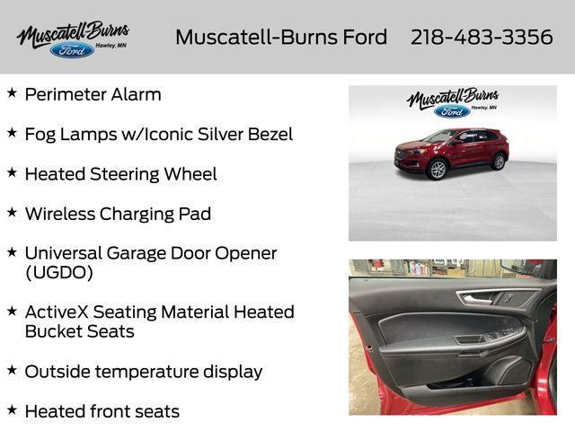 Photo of 2023 Rapid Red Metallic Tinted Clearcoat Ford Edge