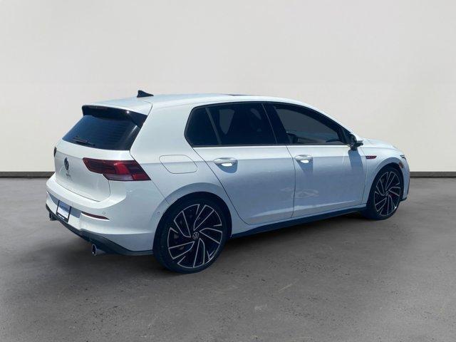 Photo of 2024 Opal White Pearl Effect Volkswagen Golf GTI