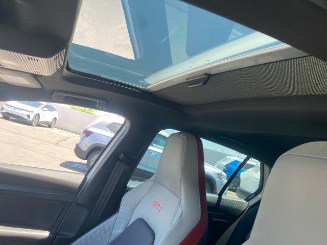 Photo of 2024 Opal White Pearl Effect Volkswagen Golf GTI