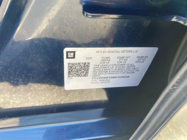 Photo of 2021 Northsky Blue Metallic Chevrolet Malibu