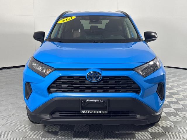 Photo of 2021 Blue Toyota RAV4 Hybrid