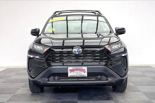 Photo of 2021 Midnight Black Metallic Toyota RAV4 Hybrid