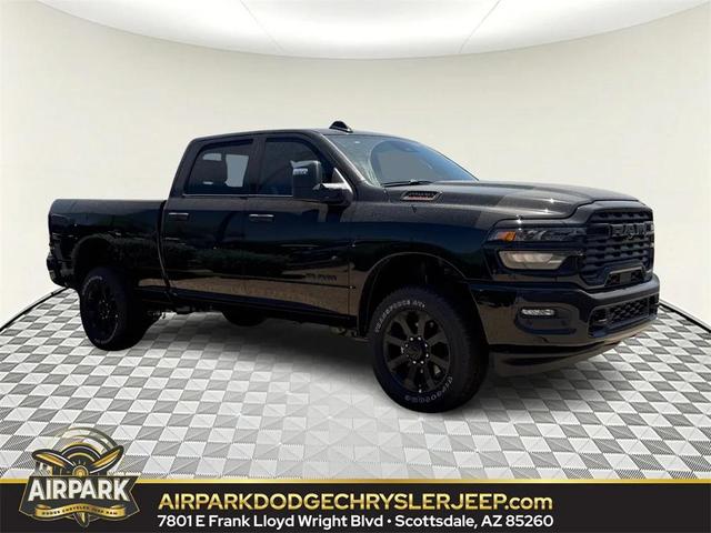 Photo of 2025 Diamond Black Crystal Pearlcoat RAM 2500