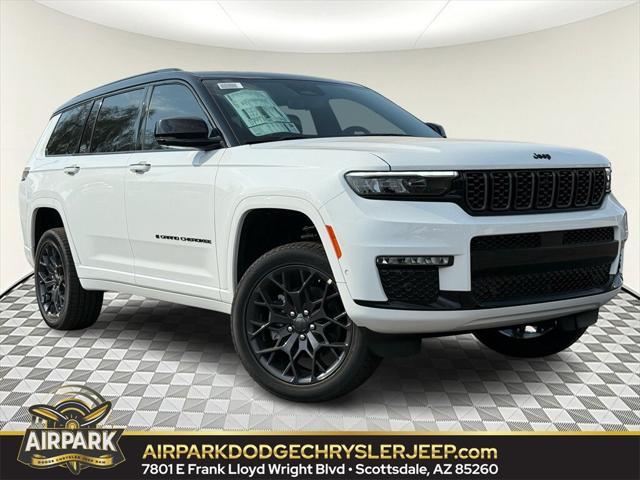 Photo of 2025 Bright White Jeep Grand Cherokee L