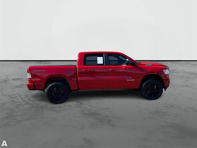 Photo of 2020 Flame Red Clearcoat RAM 1500