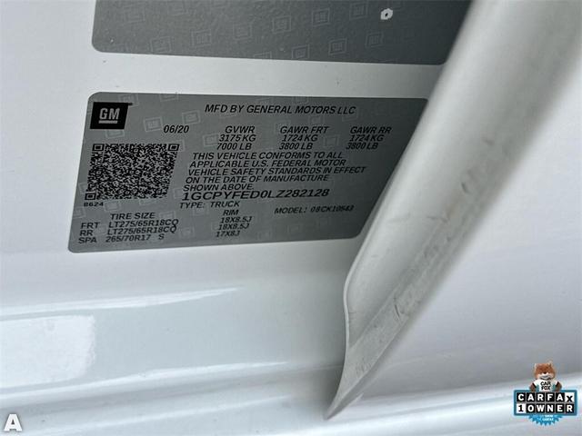 Photo of 2020 Summit White Chevrolet Silverado 1500