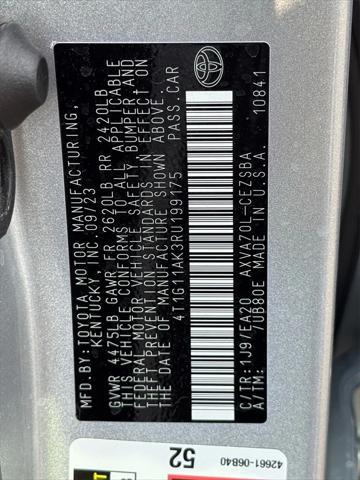 Photo of 2024 Celestial Silver Metallic Toyota Camry