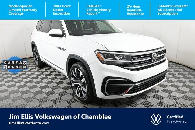 Photo of 2022 Pure White Volkswagen Atlas