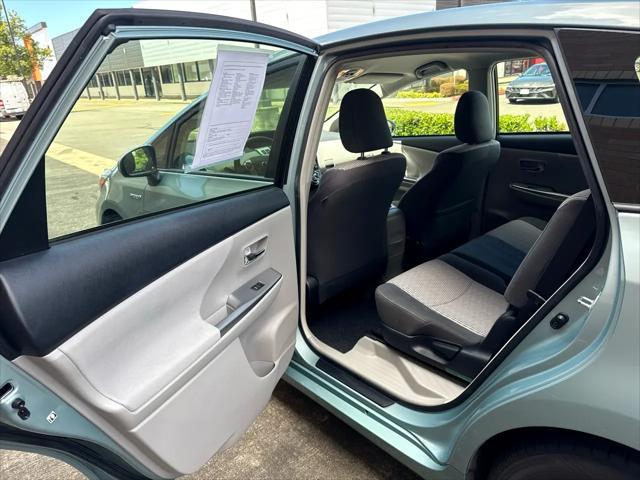 Photo of 2015 Light Green Toyota Prius v