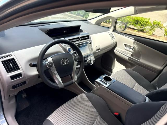 Photo of 2015 Light Green Toyota Prius v