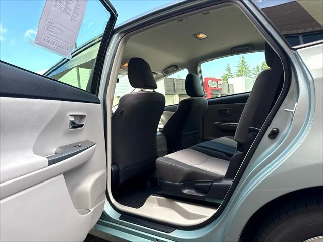 Photo of 2015 Light Green Toyota Prius v