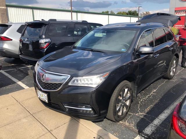 Photo of 2016 Crystal Black Pearl Acura MDX