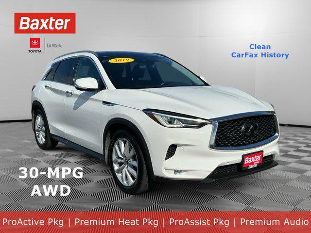 Photo of 2019 Lunar White INFINITI QX50