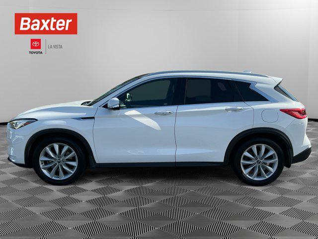 Photo of 2019 Lunar White INFINITI QX50