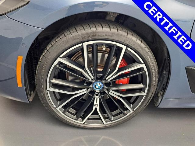 Photo of 2023 Arctic Race Blue Metallic BMW 530e