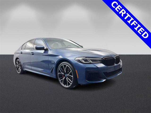 Photo of 2023 Arctic Race Blue Metallic BMW 530e