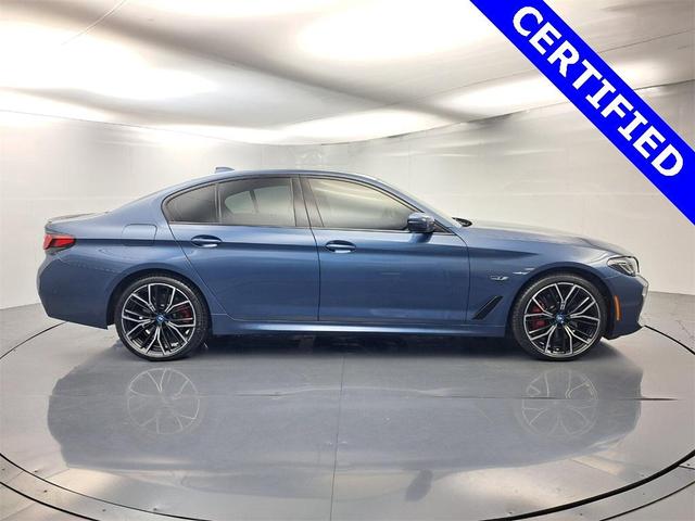 Photo of 2023 Arctic Race Blue Metallic BMW 530e
