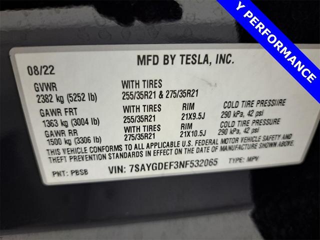Photo of 2022 Black Tesla Model Y