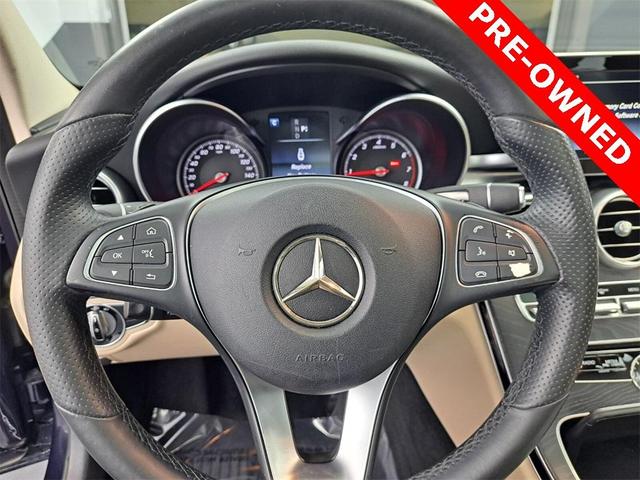Photo of 2016 Blue Mercedes-Benz C-Class