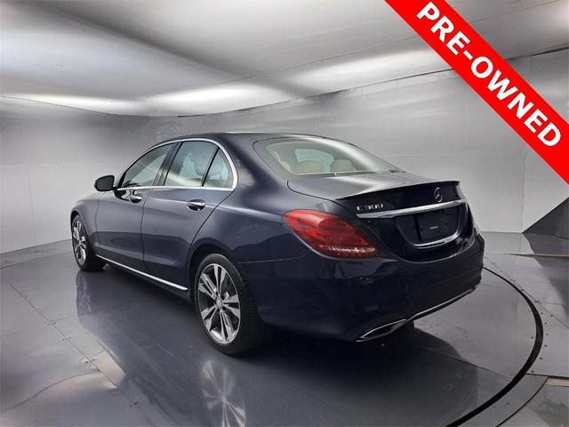 Photo of 2016 Blue Mercedes-Benz C-Class