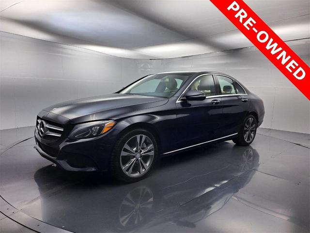 Photo of 2016 Blue Mercedes-Benz C-Class