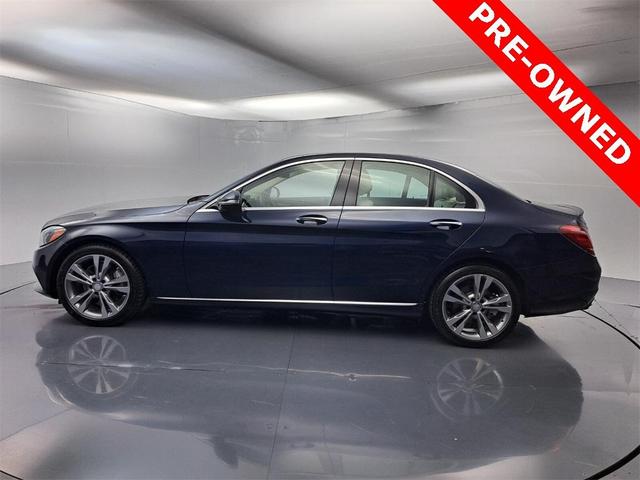 Photo of 2016 Blue Mercedes-Benz C-Class